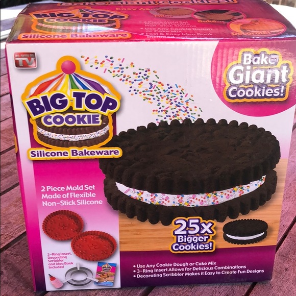 Big top cookie silicon bakeware set - Picture 3 of 6